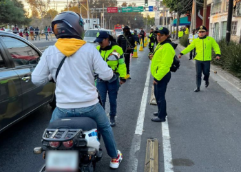 Reanuda la SEMOVI operativos de revisión a motociclistas