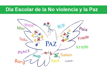 Hoy es Día Escolar de la No Violencia y la Paz