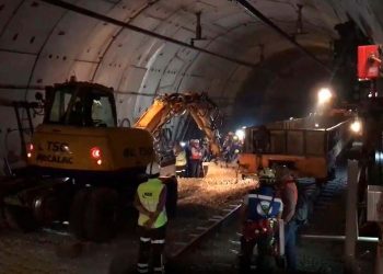 Asegura Sheinbaum que las obras de rehabilitación de la Línea 1 del STC avanzan en tiempo y forma