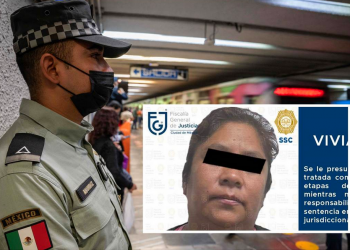 Vinculan a proceso a mujer que aventó aspas a vías del Metro