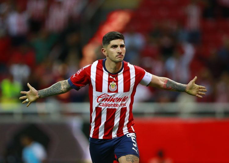during the game Guadalajara vs Tijuana, corresponding to Round 07 of the Torneo Clausura 2023 of the Liga BBVA MX, at Akron Stadium, on February 15, 2023.

<br><br>

durante el partido Guadalajara vs Tijuana, Correspondiente a la Jornada 07 del Torneo Clausura 2023 de la Liga BBVA MX, en el Estadio Akron, el 15 de Febrero de 2023.