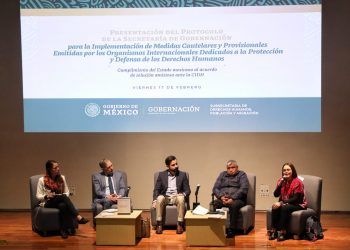 Presentan protocolo para medidas cautelares de organismos internacionales de defensa de DD.HH