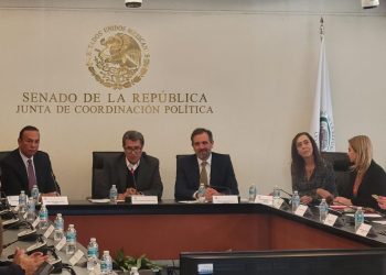 Se reúne consejero del INE con la Jucopo del Senado, para dar puntos de vista sobre 2ª parte del plan B electoral