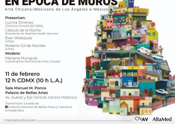 INBAL presentará el catálogo” Construyendo puentes en época de muros