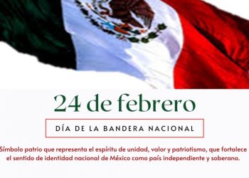 Hoy es el Día de la Bandera de México