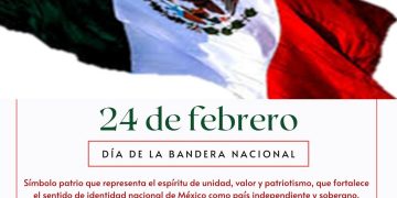 Hoy es el Día de la Bandera de México