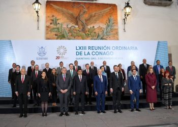 Eligen Gobernadores a Salomón Jara mandatario de Oaxaca como presidente de la CONAGO