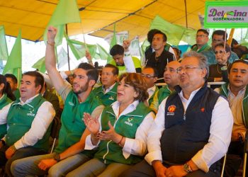 Con unidad y trabajo coordinado en la alianza de MORENA, PT y PVEM “no nos verán ni el polvo”: Delfina Gómez