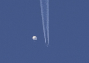 Publican fotos de los restos del globo chino, aquí las imágenes