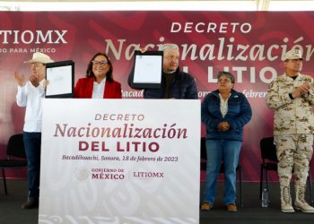 Respaldan senadores de Morena nacionalización del Litio concretada por López Obrador, la comparan con nacionalización Petrolera de Cárdenas
