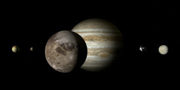 Descubren una forma de hielo que podría existir en una de las lunas de Júpiter