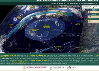 Un canal de baja presión generará lluvias, te contamos