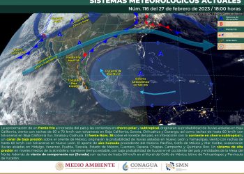 Un nuevo frente frío se desplazará sobre el país, te contamos
