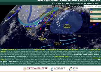 SMN prevé bancos de niebla y descenso de temperatura