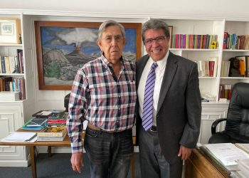 Se reúne Monreal con Cuauhtémoc Cárdenas, afirma que la República necesita la unidad y la reconciliación nacional