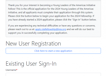 Abierta la convocatoria para el Programa Jóvenes Líderes de las Américas