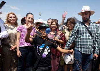Asiste Sheinbaum a la inauguración de la Utopía Libertad en Iztapalapa