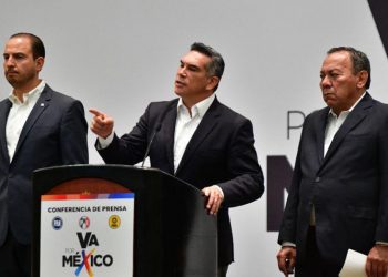 La Coalición Va por México va unida en las distintas elecciones 