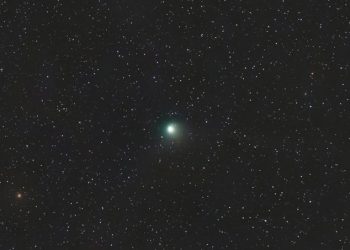 El cometa verde ya llegó; así se ve en fotos y videos