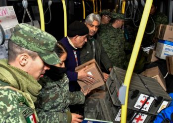 Listo el vuelo que enviará México a Turquía con más de 100 toneladas de víveres