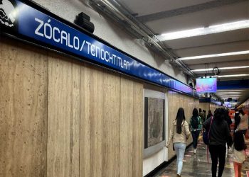 Estación Zócalo de la Línea 2 del Metro estará cerrada hasta nuevo aviso