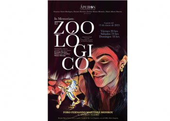 Dentro de las actividades del Homenaje a la memoria del maestro Fernando Martínez Monroy se presenta “El Zoológico”