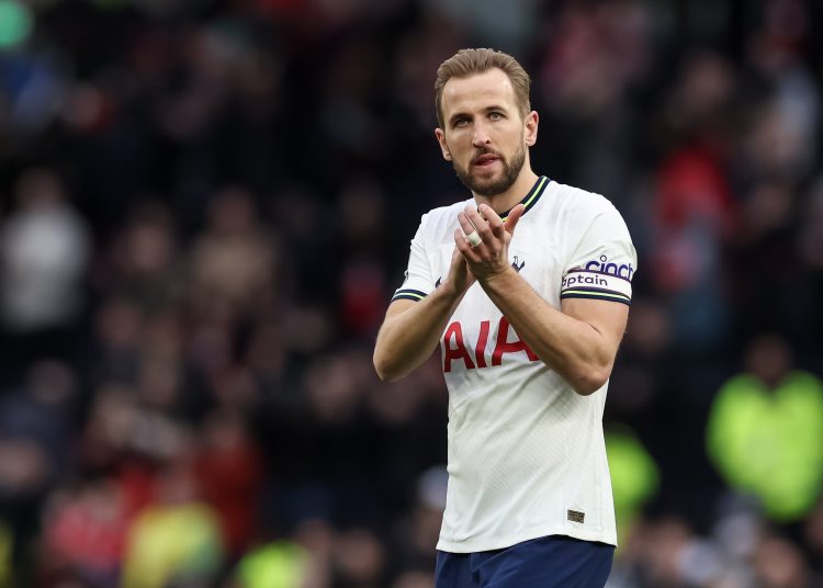 London (United Kingdom), 11/03/2023.- Harry Kane of Tottenham Hotspur reacts after the English Premier League soccer match between Tottenham Hotspur and Nottingham Forest in London, Britain, 11 March 2023. (Reino Unido, Londres) EFE/EPA/Isabel Infantes EDITORIAL USE ONLY. No use with unauthorized audio, video, data, fixture lists, club/league logos or 'live' services. Online in-match use limited to 120 images, no video emulation. No use in betting, games or single club/league/player publications