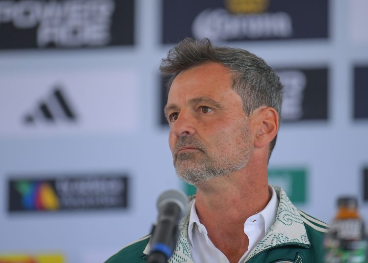Diego Cocca during the official presentation of the new head coach of the Mexican National Team (Mexico), at Centro de Alto Rendimineto (CAR), on February 10, 2023.



Diego Cocca durante la presentacion oficial del nuevo Director Tecnico de la Seleccion Nacional de Mexicana (Mexico), en el Centro de Alto Rendimiento (CAR), el 10 de Febrero de 2023.