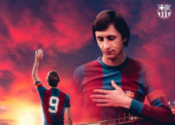 El Barça homenajea a Johan Cruyff en su séptimo aniversario luctuoso