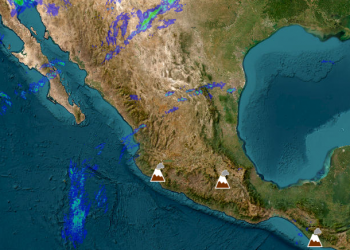 Se pronostican chubascos acompañados de descargas eléctricas y posible caída de granizo en gran parte del país