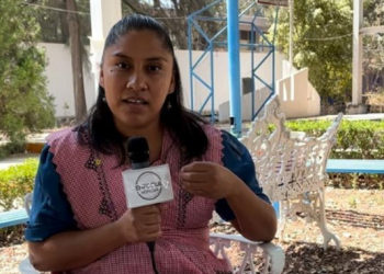 Sí se puede, les dice Dina a los niños de su comunidad en la región del Balsas, Guerrero
