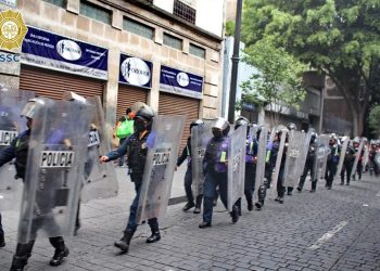 Inicia operativo en la CDMX por marchas en conmemoración por el Día Internacional de la Mujer