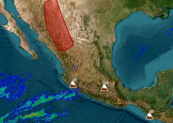 Se pronostican lluvias puntuales fuertes en estos estados