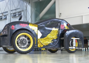 Estudiantes de la UNAM crean vehículo eléctrico tipo urbano con manufactura 100% mexicana