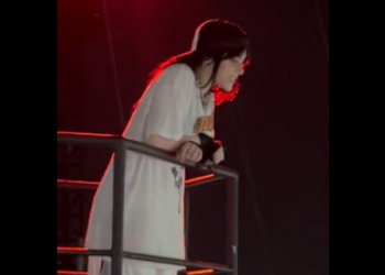 Billie Eilish agradece a sus fans por regresar a su concierto