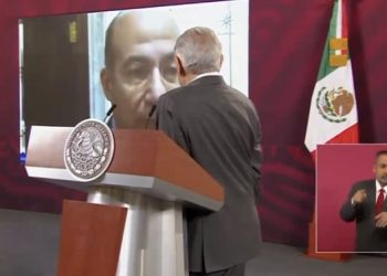 López Obrador niega persecución en contra del expresidente Felipe Calderón