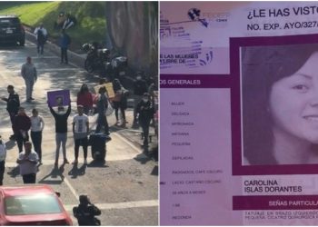 Entregan el cuerpo de Carolina Islas, el feminicida sigue prófugo