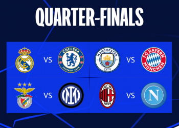 Real Madrid y Chelsea repiten cuartos; City y Bayern condenados a enfrentarse
