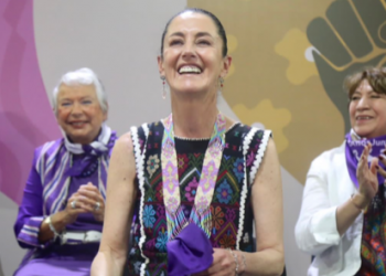 Es el momento ideal para que las mujeres sean parte de la construcción de un México que siga haciendo historia: Claudia Sheinbaum