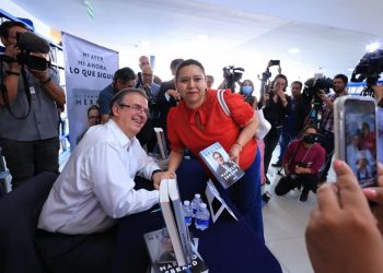 Como tierna, califica Marcelo Ebrard a Claudia Sheinbaum