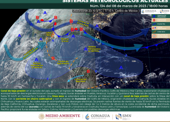 Una línea seca se extenderá sobre el norte del país, te contamos