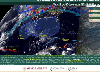 Un canal de baja presión generará lluvias, te contamos dónde