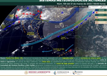 El frente frío 43 afectará el noreste del país, te contamos