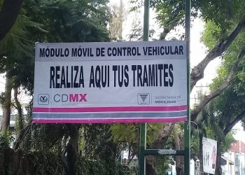 Estos ocho módulos móviles para trámites vehiculares presentan fallas