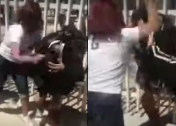 Captan fuerte riña entre adolescentes de secundaria, ahora en BCS