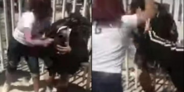 Captan fuerte riña entre adolescentes de secundaria, ahora en BCS