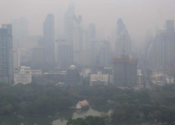 La contaminación del aire alcanza niveles peligrosos en el norte de Tailandia