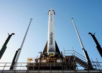 Terran 1, el cohete impreso en 3D despega con éxito