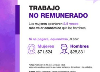 Mujeres participan activamente y de forma estable en la economía mexicana: INEGI