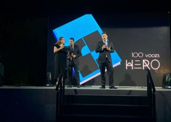 Sergio Loredo apoya el lanzamiento del libro 100 voces